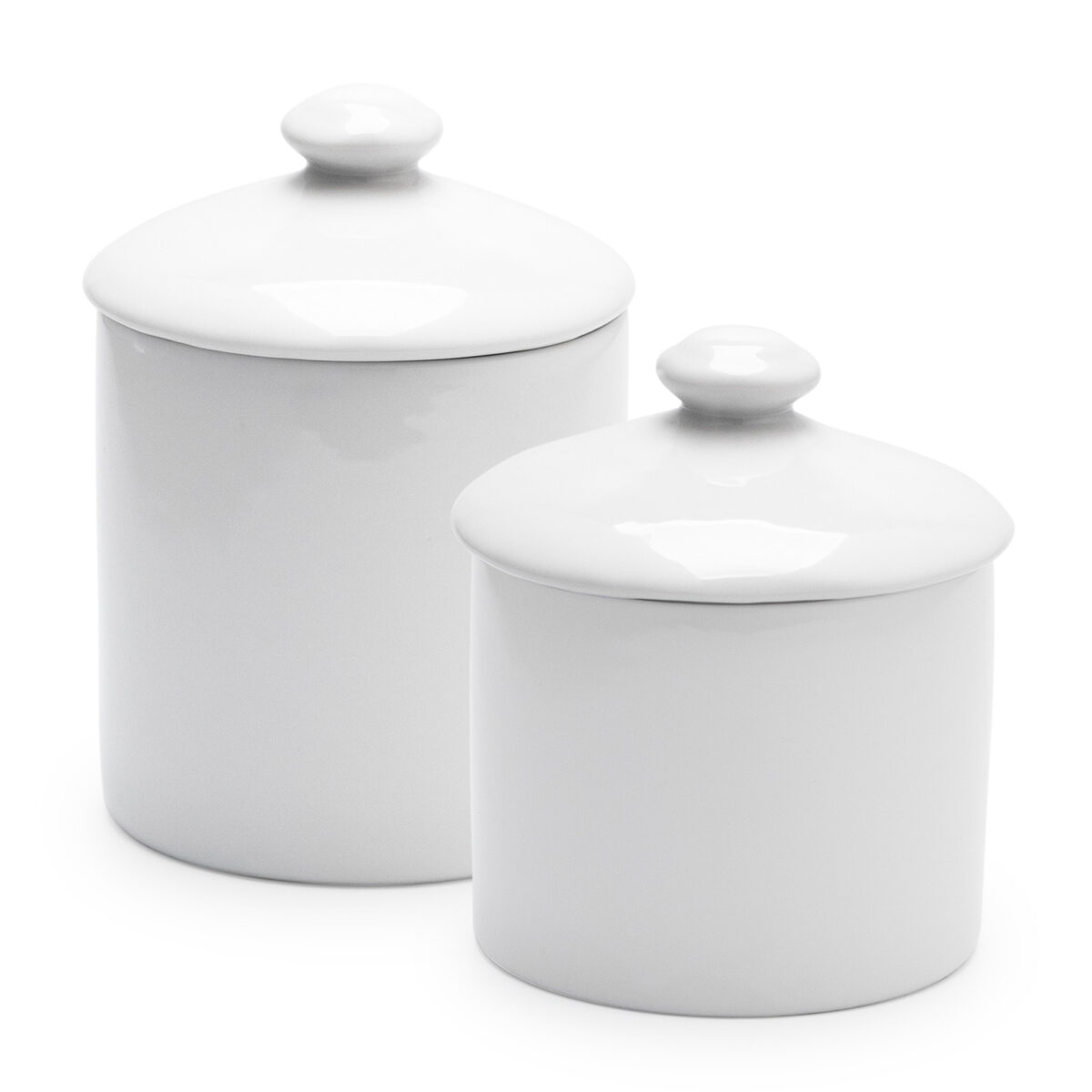 Kit higiene porcelana porta cotonete porta algodão kit potes