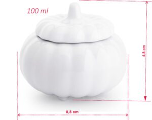Mini moranga de porcelana molheira finger food 100 ml