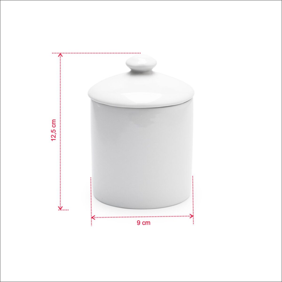 15159181991_1853-1-2.jpg Pote porta cotonete porcelana com tampa e pegador