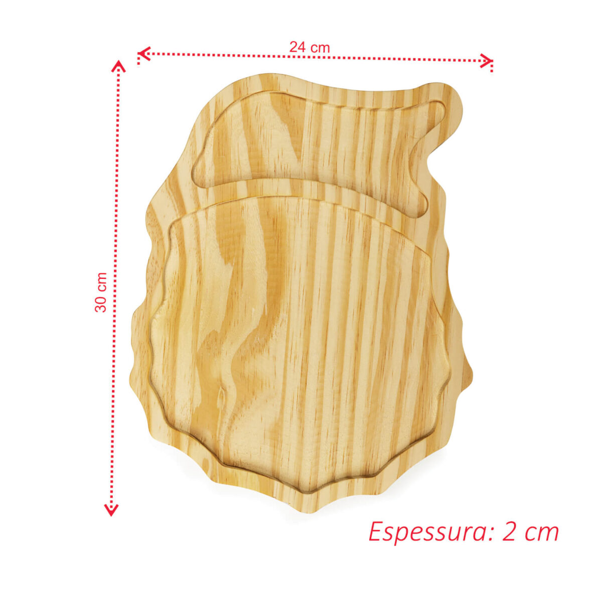 15166307173_EM-PAPAI-NOEL_06-8.jpg Papai Noel petisqueira mesa posta Natal tábua 24 x 30 cm