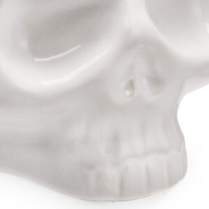 Caneca 3D caveira branca 300 ml caneca cerâmica halloween