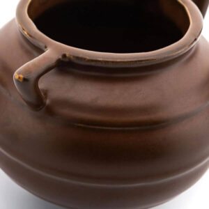 Caneca 3D caldeirão marrom de bruxa 380ml cerâmica