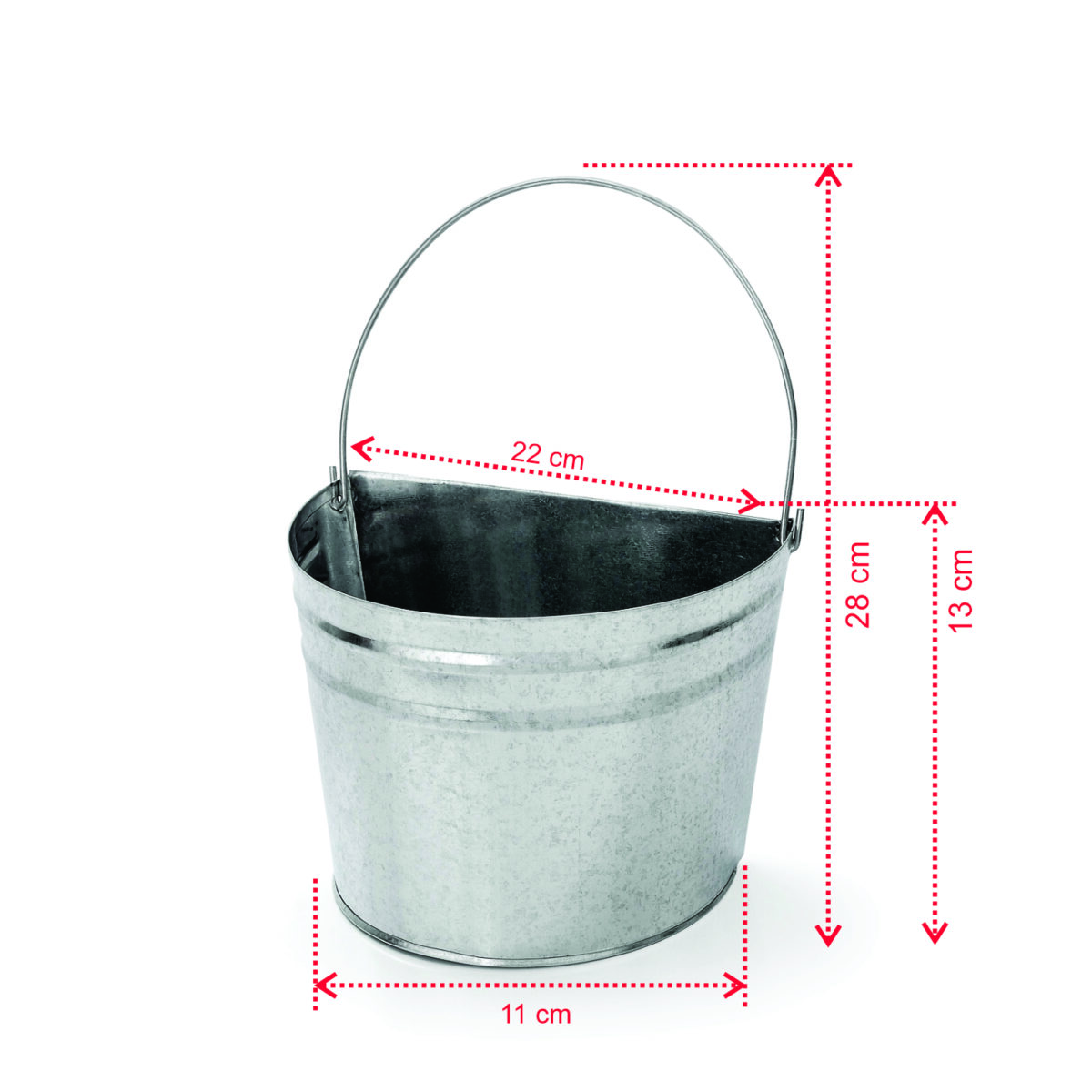 15162194741_FLOREIRABAIXA-1.jpg Floreira vaso de parede aço galvanizado 13 cm
