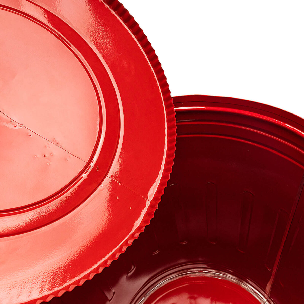 15167148799_LIXEIRA50LVERMELHA_06-1.jpg Lixeira 50 litros vermelha lata de lixo americana aço