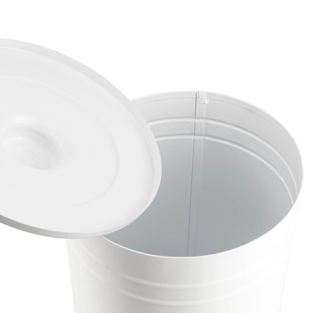 15167163303_LIXEIRA10LBRANCA_04-1.jpg Lixeira 10 litros branca aço galvanizado e tampa de alumínio