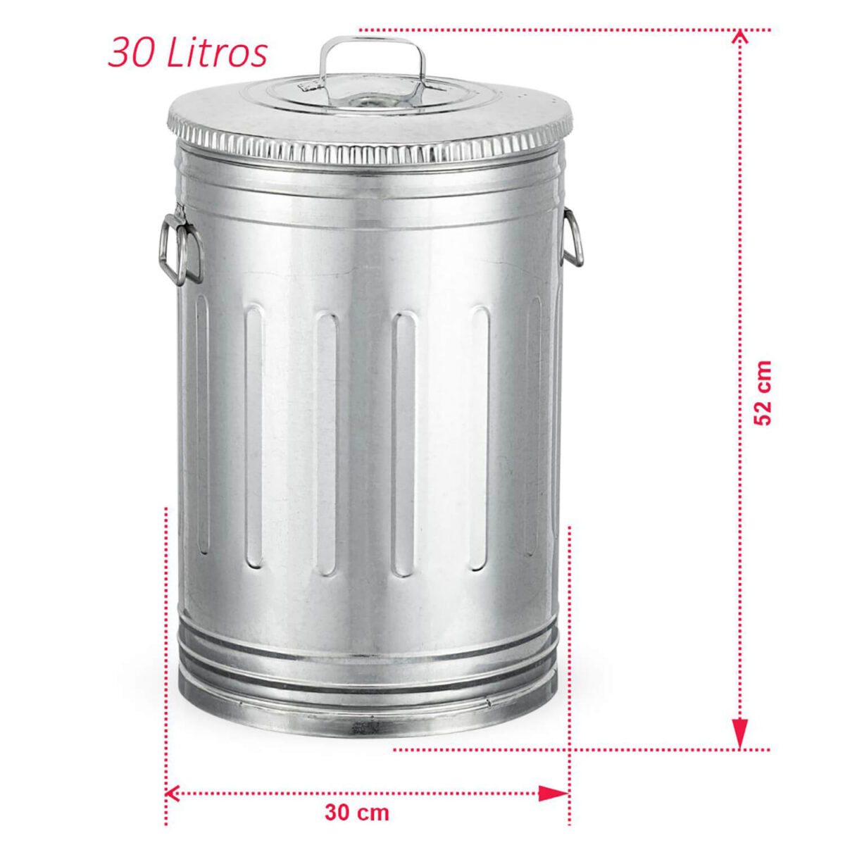 15167629982_CRAFT092_07-5.jpg Kit lixeiras 100 litros 50 litros 30 litros aço galvanizado