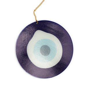 Olho grego olho turco enfeite porta amuleto decor vidro 17cm