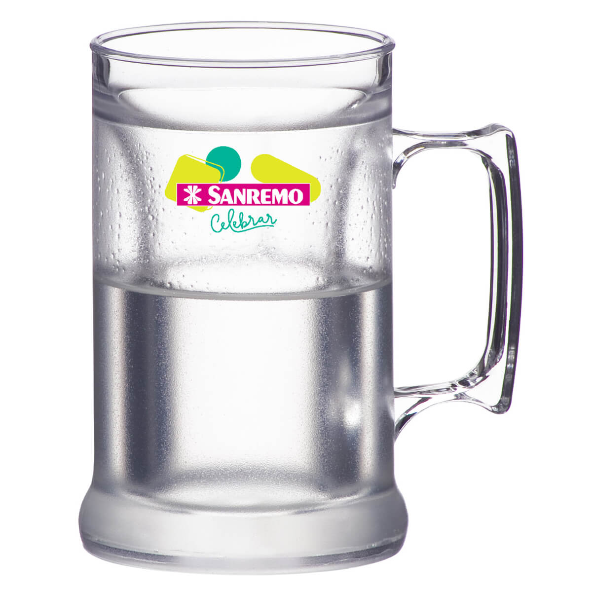 Caneca térmica com gel 300 ml acrílico Sanremo
