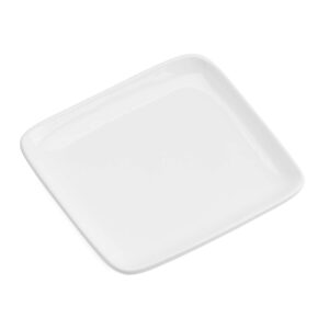 Pratinho branco cerâmica 16 x 14 cm prato sobremesa louça