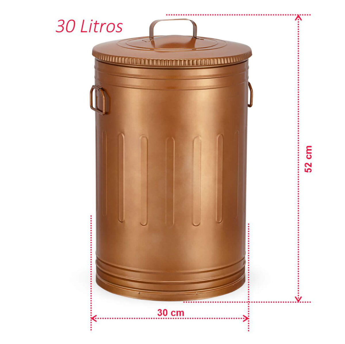 15167626608_LIXEIRA30LCOBRE_07.jpg Lixeira rose gold 30 litros lata de lixo americana cobre